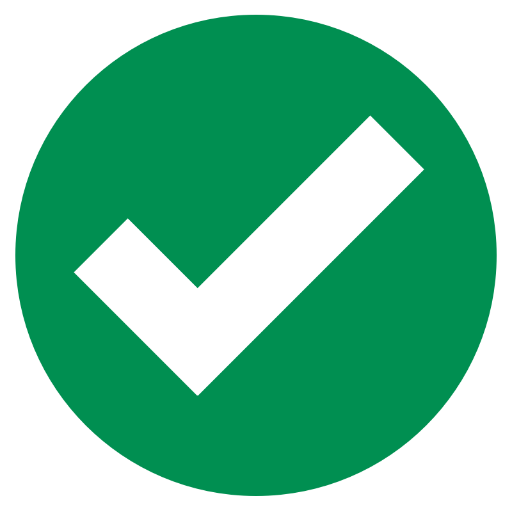 Polish Network Verified Business - biały checkmark na zielonym tle - logo Media Express LLC